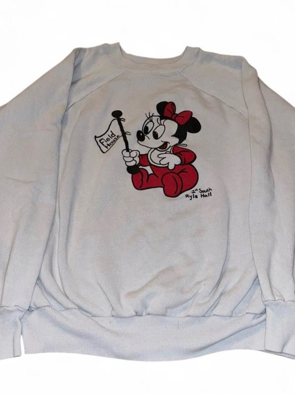 Women’s Vintage 80s Baby Minnie Mouse Sweatshirt Size XL